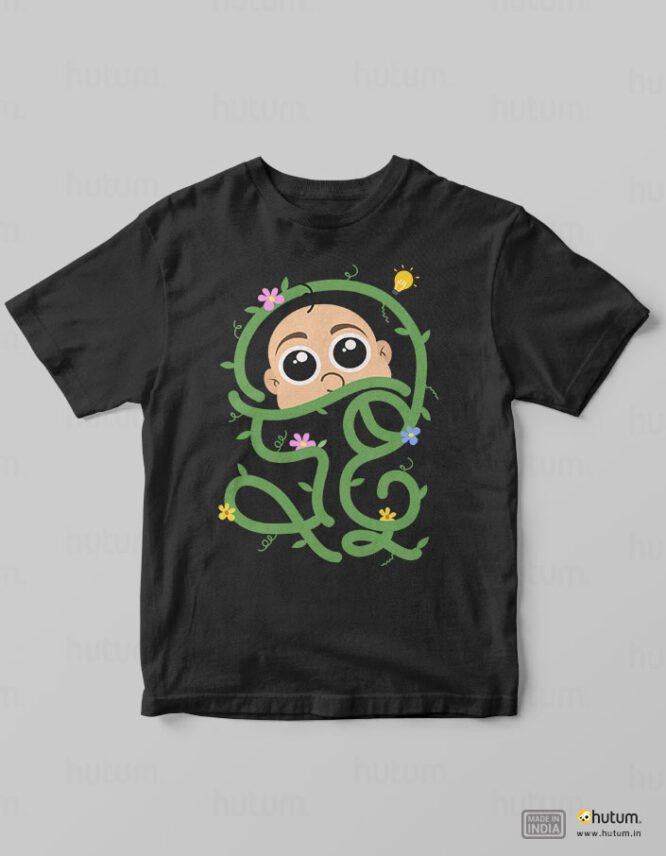 Dustu Cute Kids Bengali T-Shirt | 100% Cotton T-Shirt - Image 2
