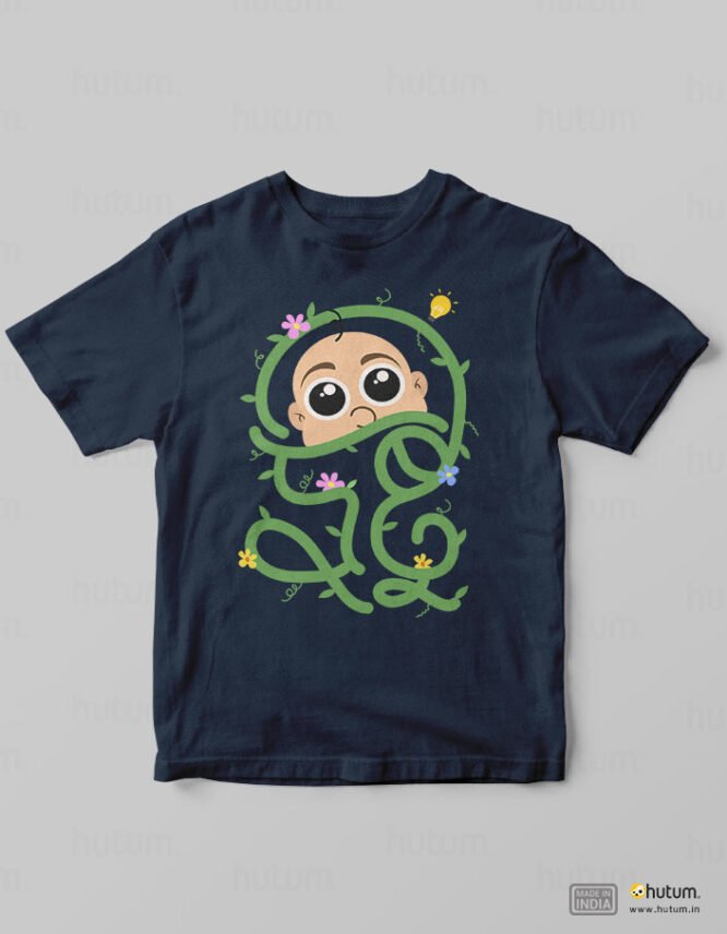 Dustu Cute Kids Bengali T-Shirt | 100% Cotton T-Shirt - Image 9